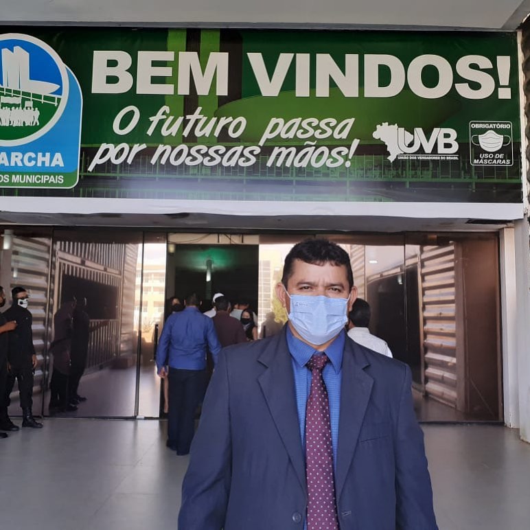 Presidente da Câmara Municipal de Coronel Ezequiel, participa em Brasília da XX Marcha dos Legislativos Municipais.